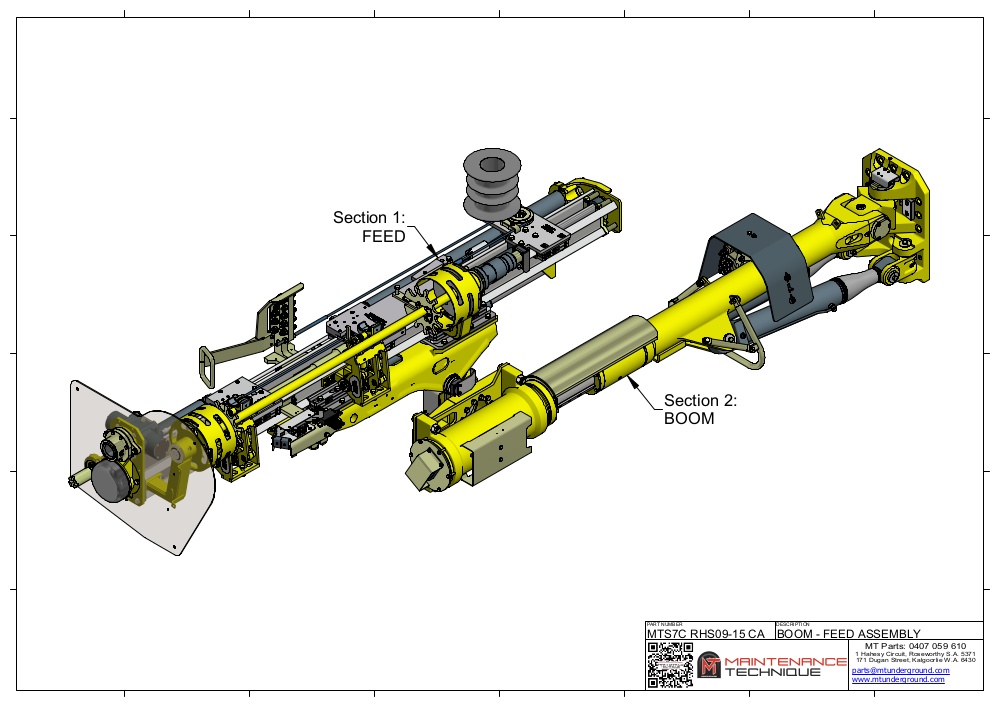 MTS7C RHS09-15 CA_S7C BOOM_FEED ASSEMBLY v5